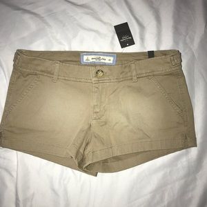 Abercrombie & Fitch Khaki Shorts NWT